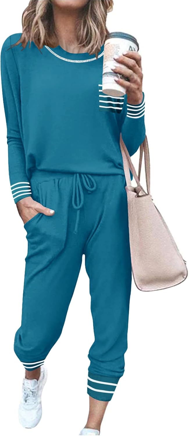 Ekouaer Pajamas Women's Long Sleeve Pj Set for Ultimate Comfort