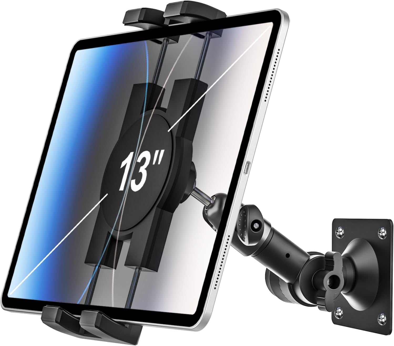 Woleyi Tablet Wall Mount for iPad - 360 Adjustable Arm Holder