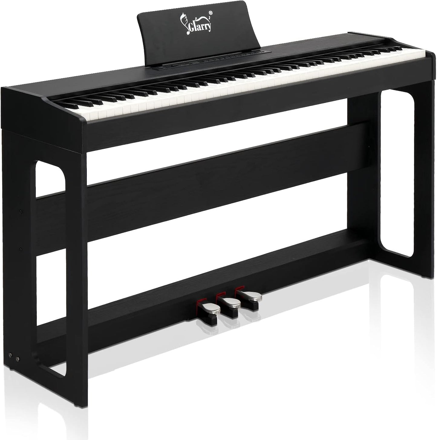 GLARRY 88-Key Weighted Digital Piano - Pro-Level Action