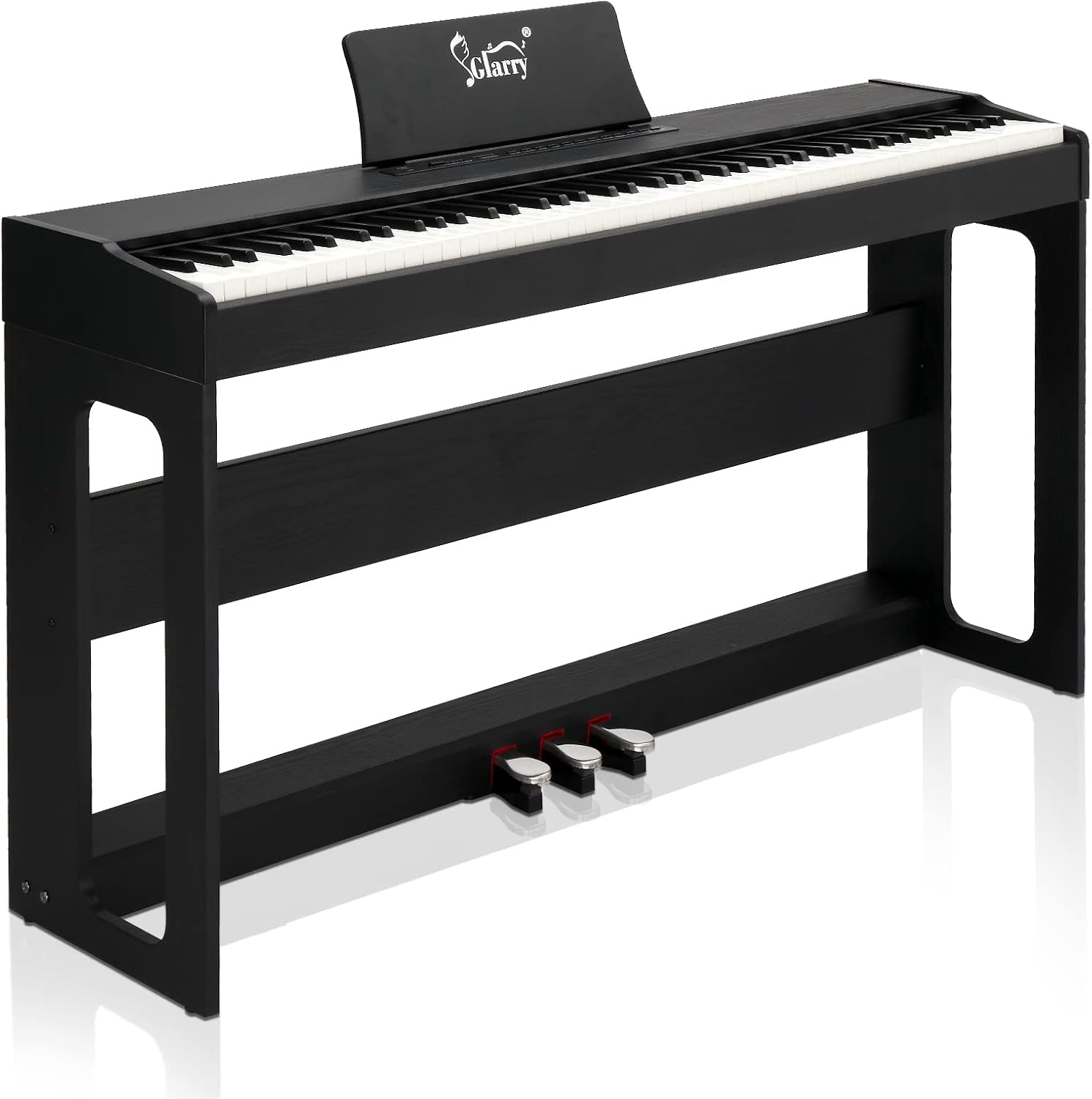 GLARRY 88-Key Weighted Digital Piano - Pro-Level Action