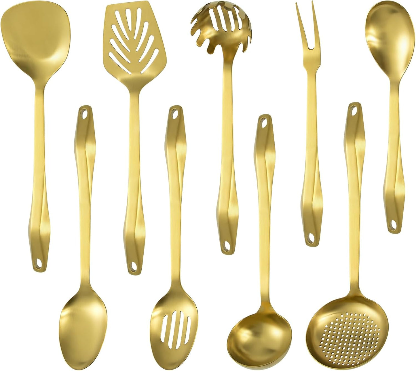 304 Stainless Steel Kitchen Utensil Set for Cooking Needs