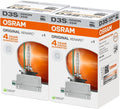 Osram Xenarc 35W D3S PK32D-5 4600K HID Xenon Bulbs (2 Pack) - Brighter