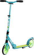 Hurtle Renegade Kick Scooter for Ages 8+ - Alloy Deck, Folding
