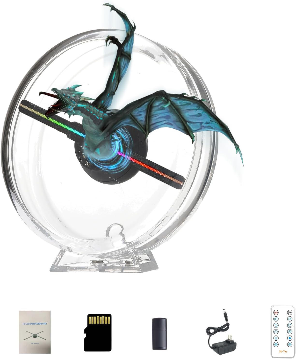 Missyou 3D Hologram Fan: WiFi Projector, 700 Videos