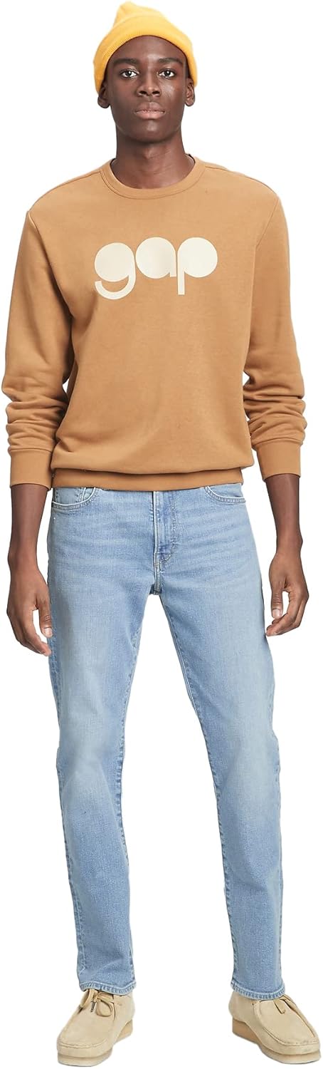 GAP Men's Straight Fit Denim Jeans for Timeless American Style