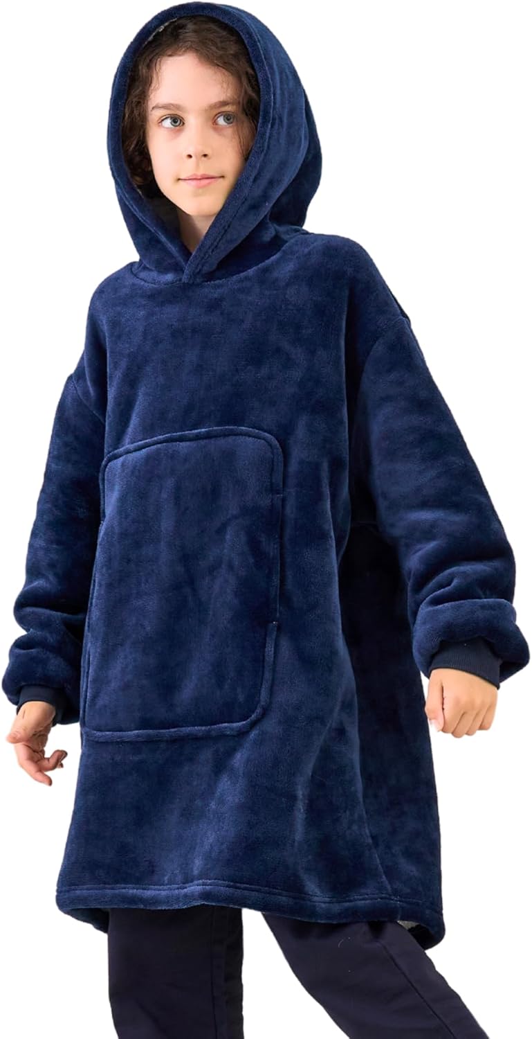 Game Controller Wearable Blanket Hoodie for Boys - Cozy Comfort
