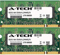 A-Tech 4GB KIT (2 x 2GB) SO-DIMM DDR2 667MHz RAM - For HP Business