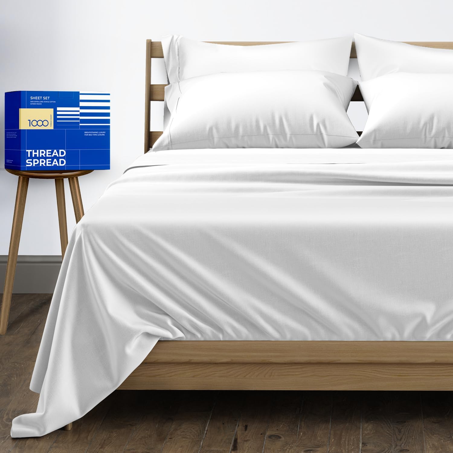 Luxurious 100% Egyptian Cotton California King Sheets Set