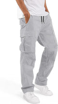 Men's Casual Cargo Pants for Tall Inseam Hiking and Workouts