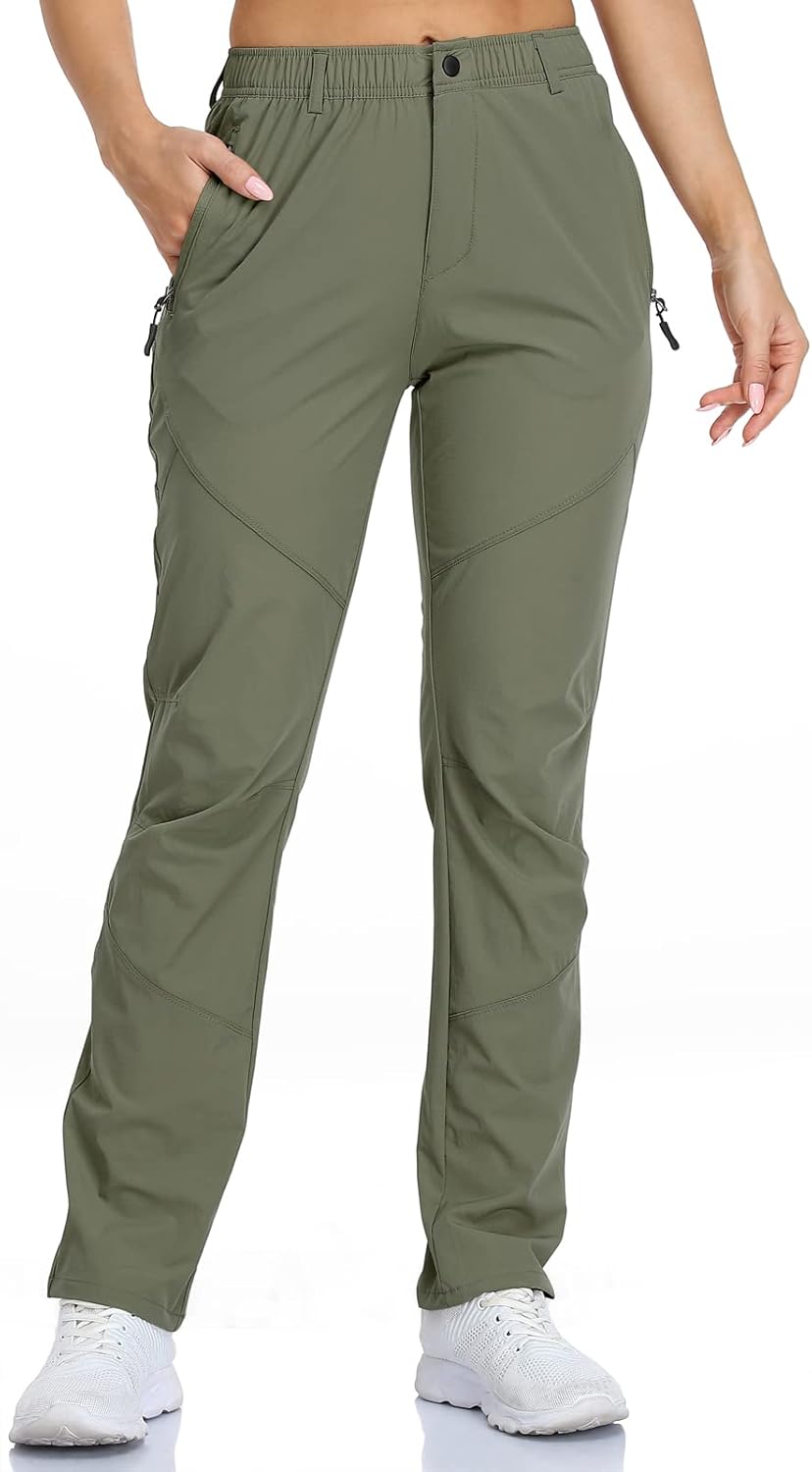 SPOSULEI Womens Summer Lightweight Pants for Outdoor Activities