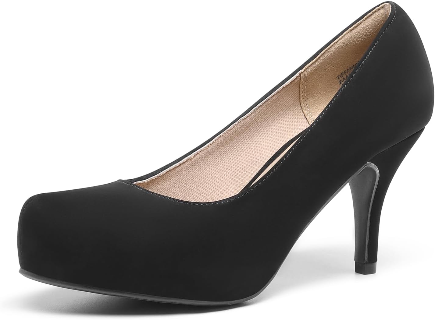 DREAM PAIRS Tiffany Women's Elegant Low Stiletto Heel Pumps