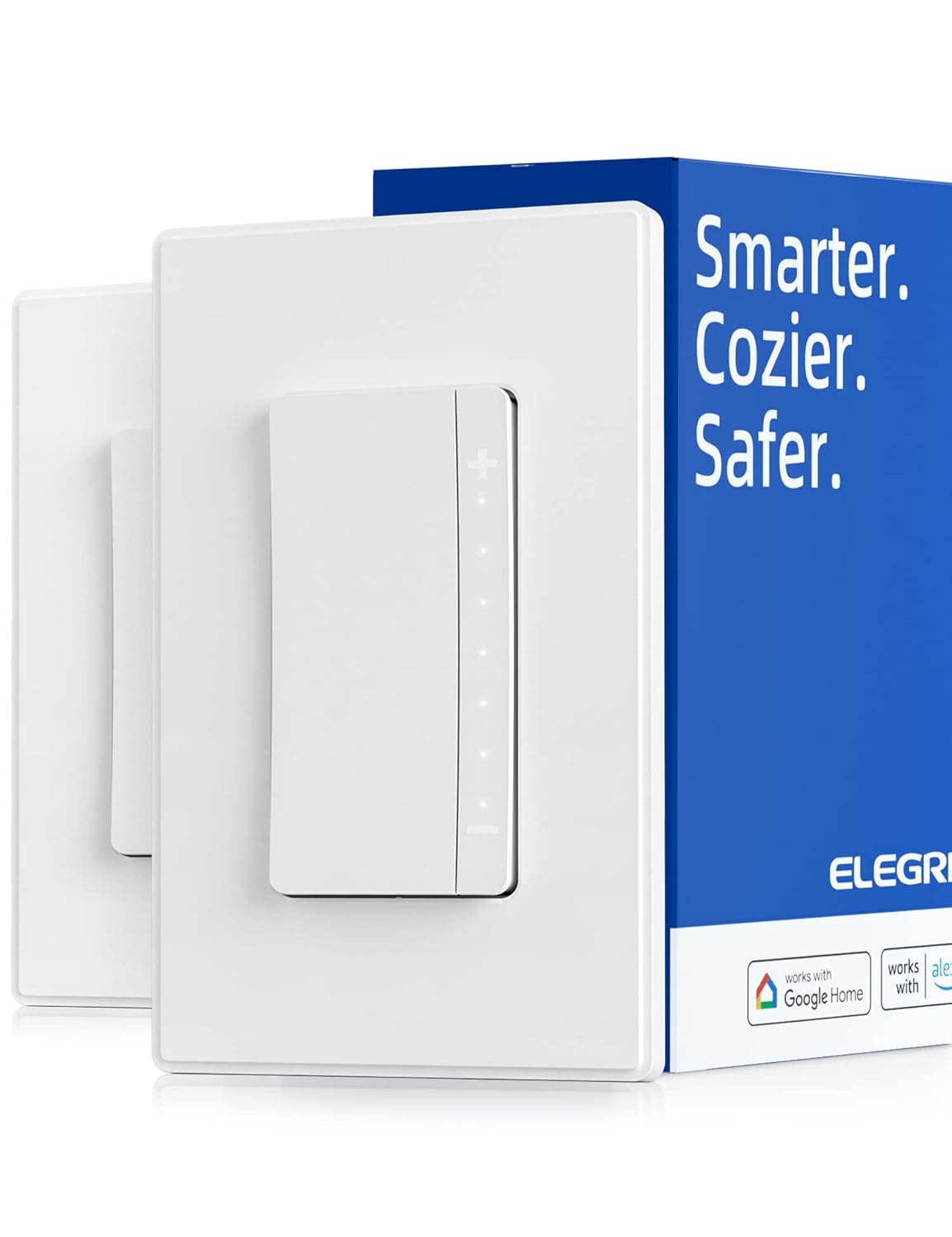 ELEGRP Smart Dimmer Light Switch for Home Automation Control
