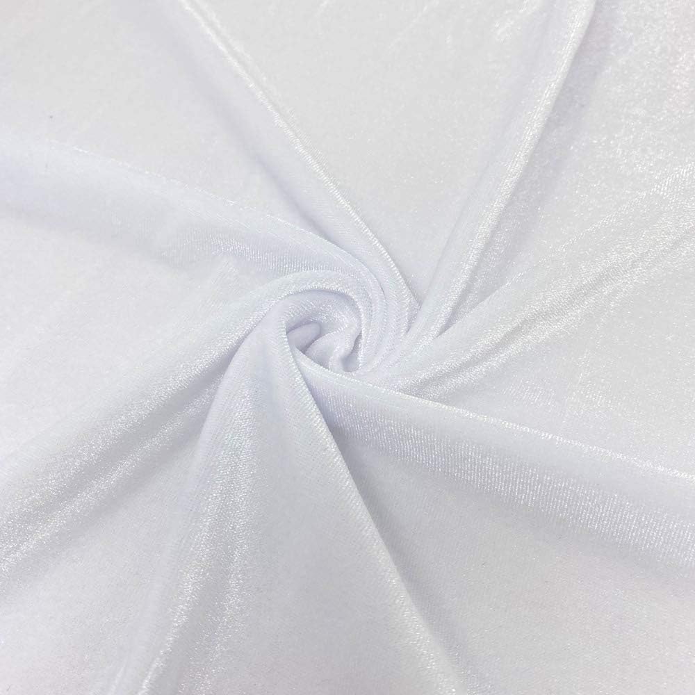 Stretch Velvet Fabric 58/60 in Wide for Elegant Projects