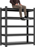 Garage Shelving Unit 24in D x 48in W x 87in H Heavy Duty Storage