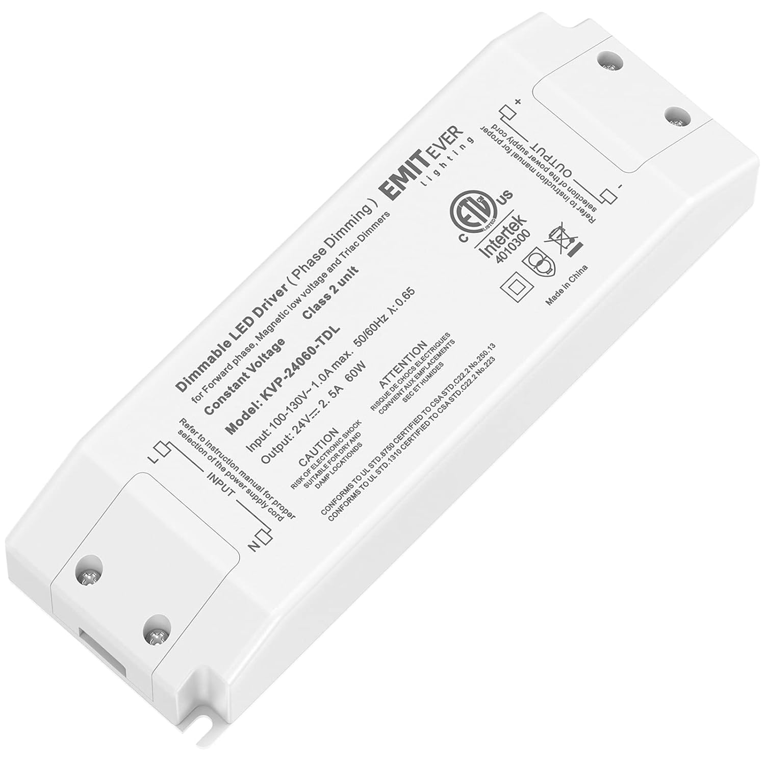 EMITEVER 60W Triac Dimmable Driver for LED Lighting Solutions