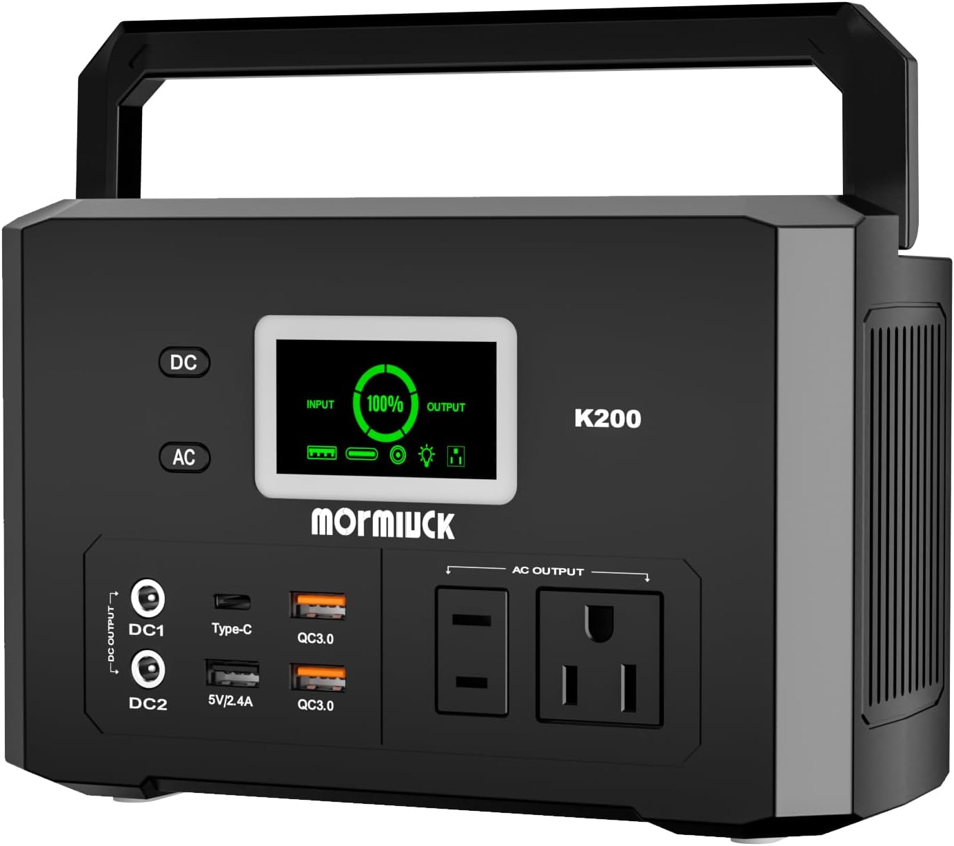200W Portable Power Station for Home Backup and Outdoor Use