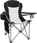 FUNDANGO High Back Camping Chair with Lumbar Support