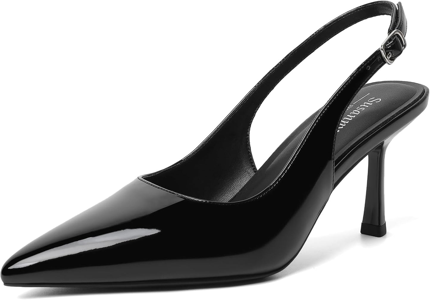 Elegant Slingback Heels for Women - Comfortable Stiletto Pumps