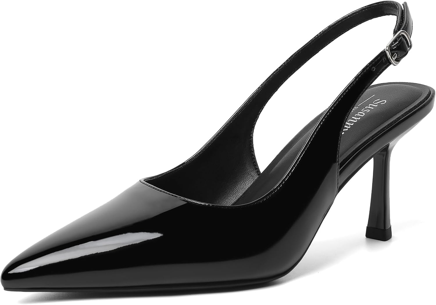 Elegant Slingback Heels for Women - Comfortable Stiletto Pumps