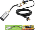 Propane Torch Weed Burner Kit 800,000 BTU - Heavy Duty Flame Tool