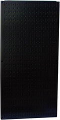 Wall Control Pegboard 32in x 16in Black Metal Pegboard Tool Board