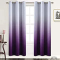 Gradient Color Ombre Blackout Curtains for Stylish Living Spaces