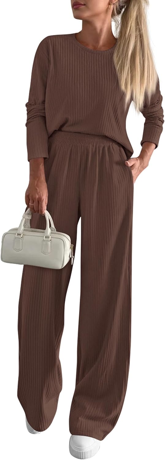 KIRUNDO Fall 2 Piece Lounge Sets for Women: Comfort & Style