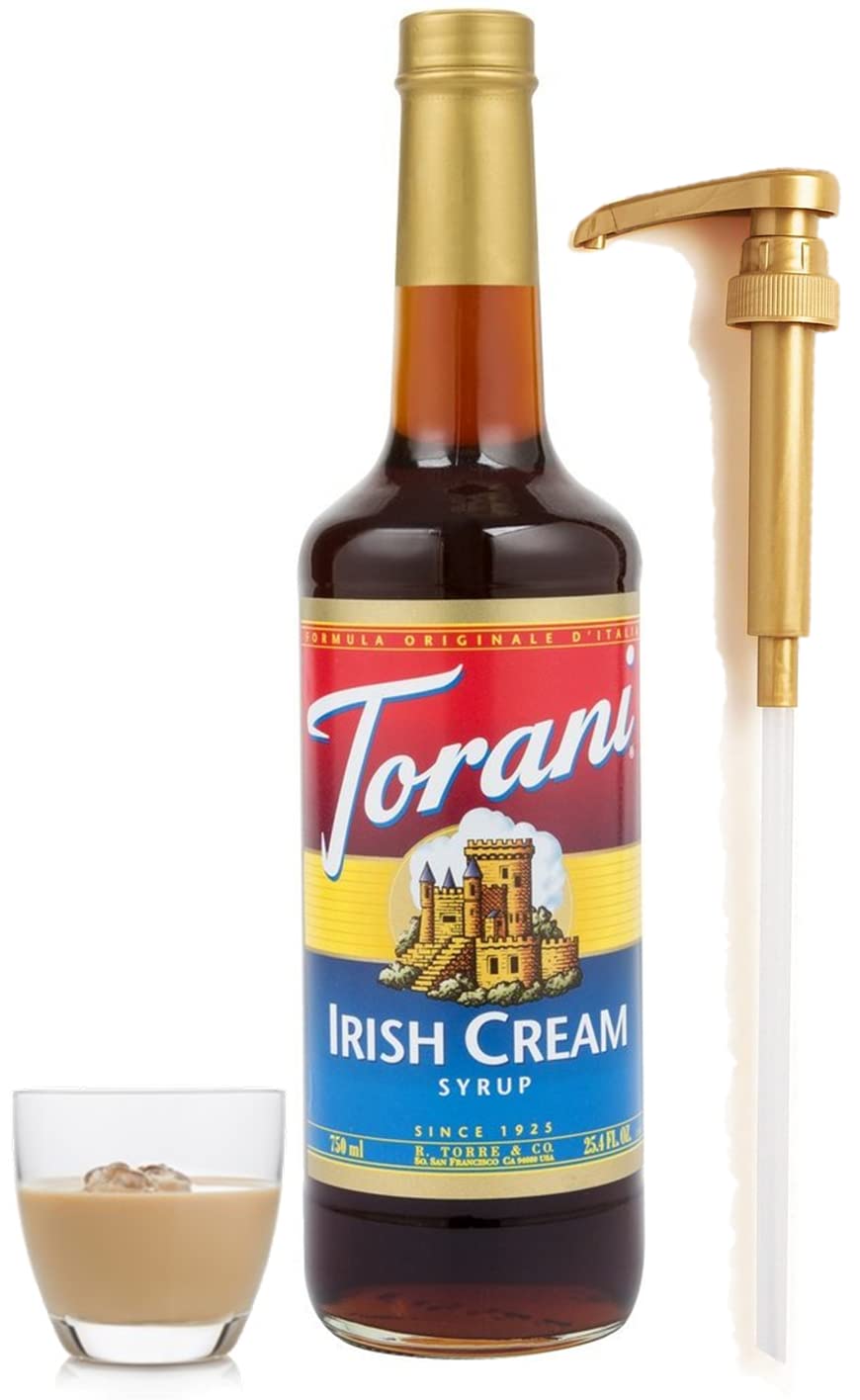 Irish Cream Coffee Syrup 25.4oz + Pump
