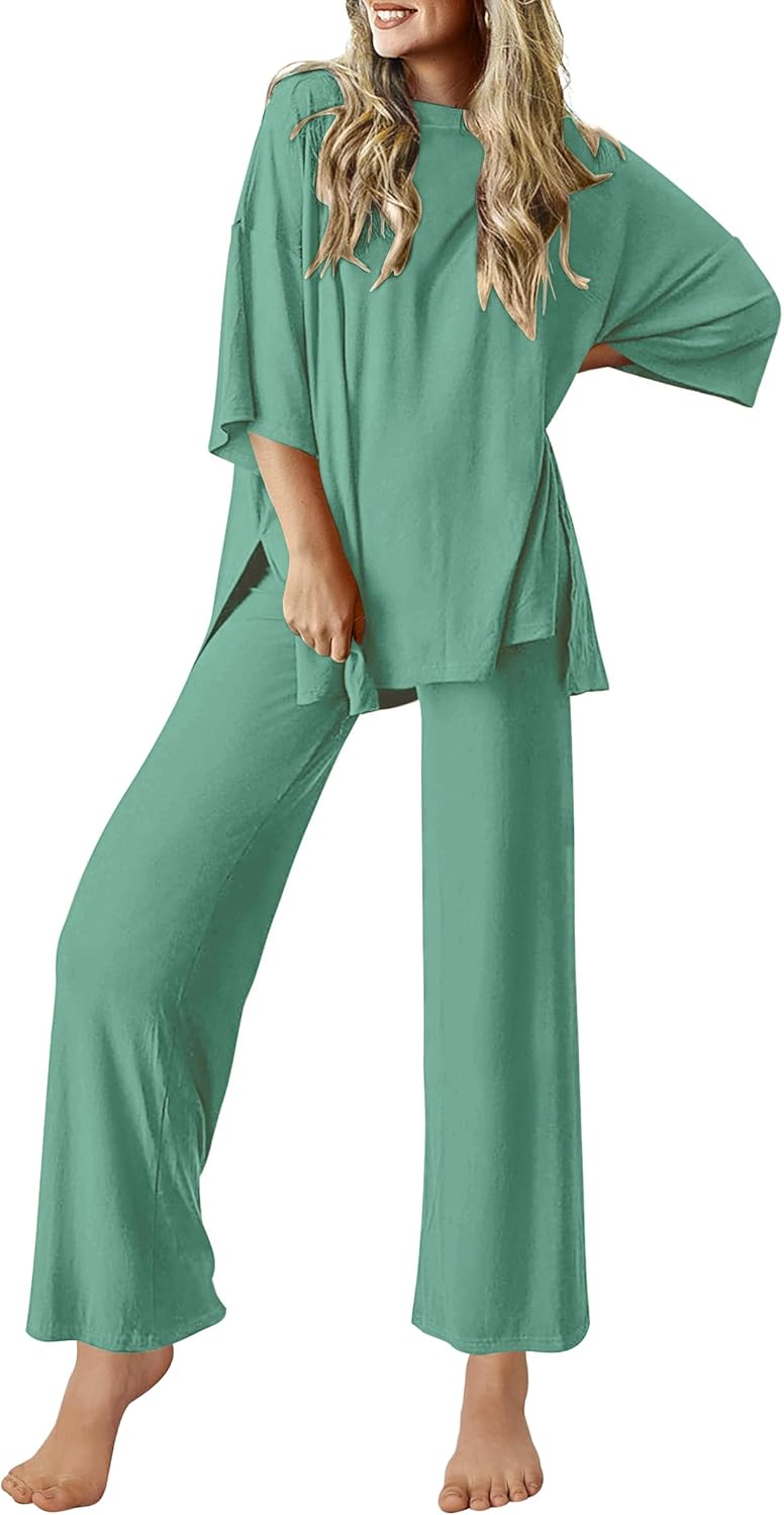 Ekouaer Lounge Sets for Women: Soft Comfy Pajamas Outfit