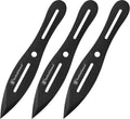 Bullseye Throwing Knives Set - Balanced 3-Pack for Recreation
