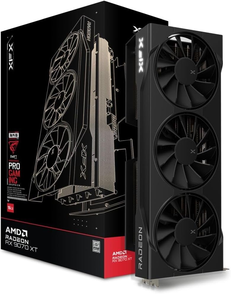 XFX Swift AMD Radeon RX 9070XT Triple Fan Gaming Edition Review