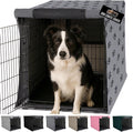 GORILLA GRIP Dog Crate Cover for 36 in Wire Kennel - Privacy Den