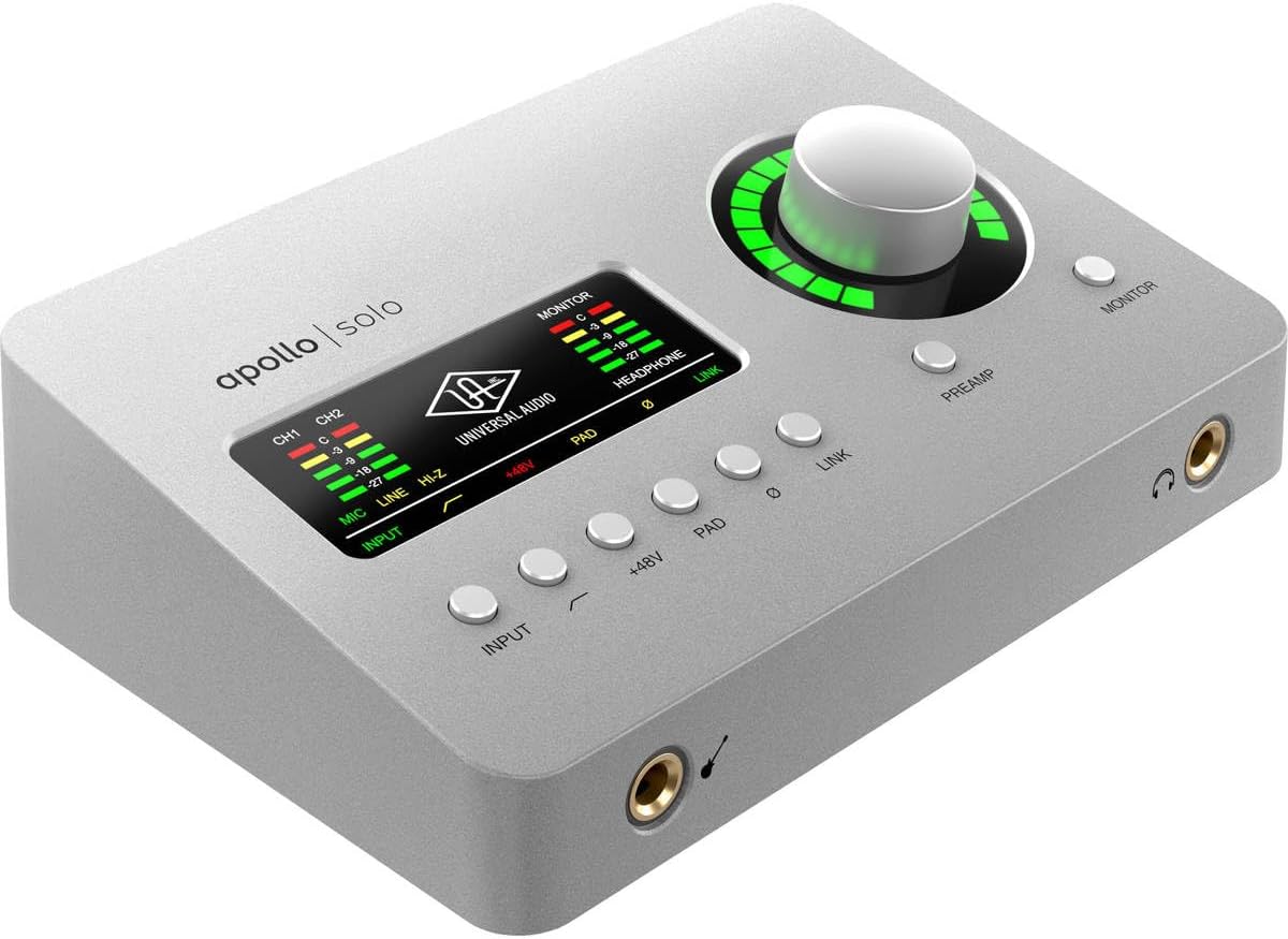 Universal Audio Apollo Solo Heritage Edition: Premium Audio Interface