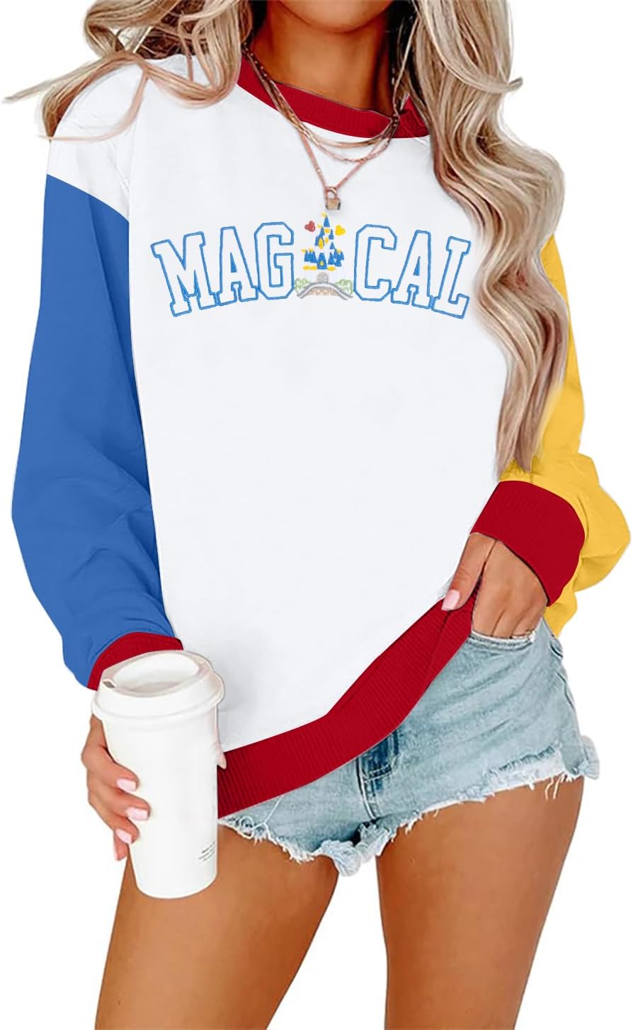 ASTANFY Magical Castle Sweatshirt - Cozy Family Fun!