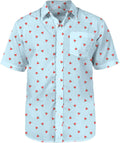 Tipsy Elves Hawaiian Shirts for Men - Stretch Modern Fit Shoes