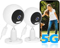 GUOANVISION 5G/2.4G Security Cam: Waterprf, Night Vision, Motion Detect