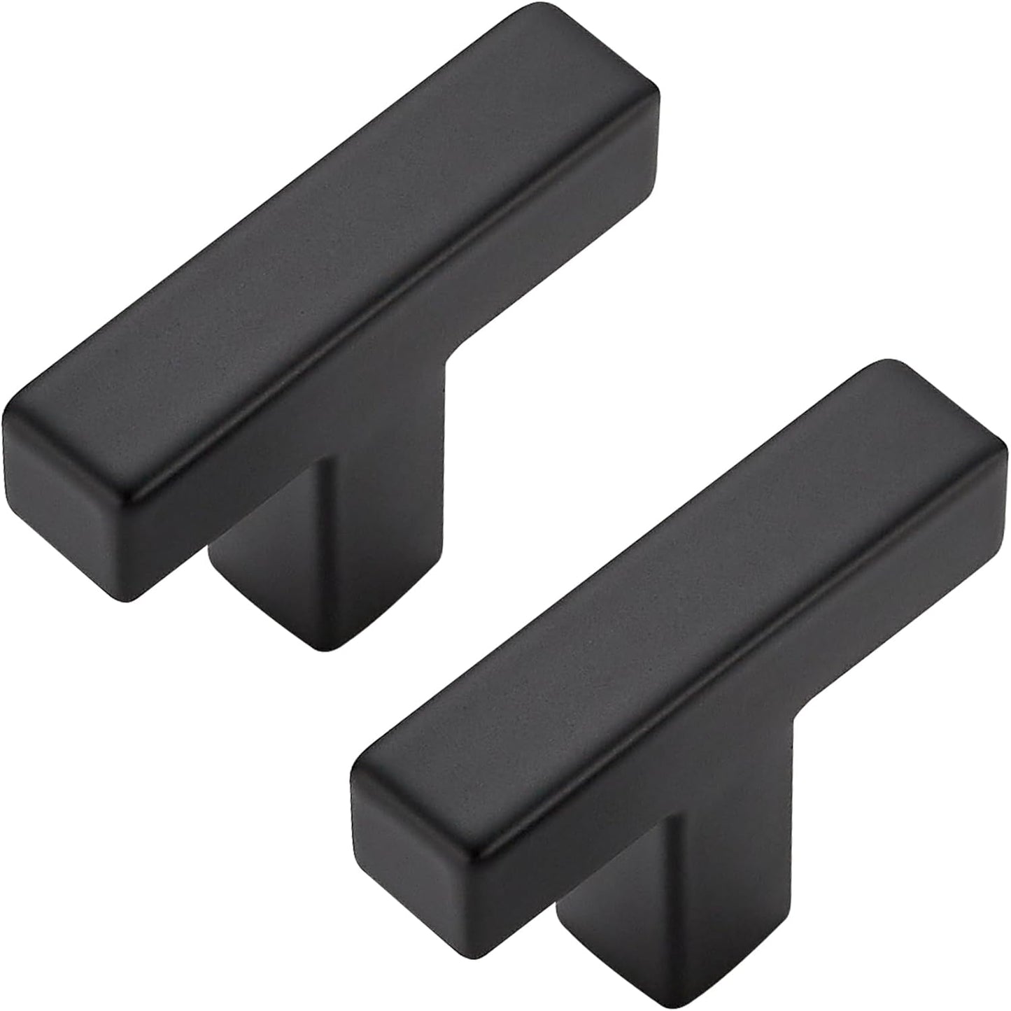 30 Pack Matte Black Cabinet Knobs for Modern Kitchen Decor