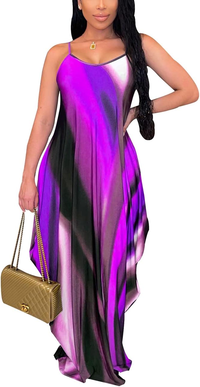 BessCops Summer Maxi Dresses for Women 2025 Plus Size Fashion