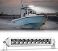 Marine LED Light Bar 12 in Single Row 50W Spotlight - High Bright