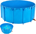 VEVOR Canvas Fish Pond - 1320 Gal Capacity for Aquaculture