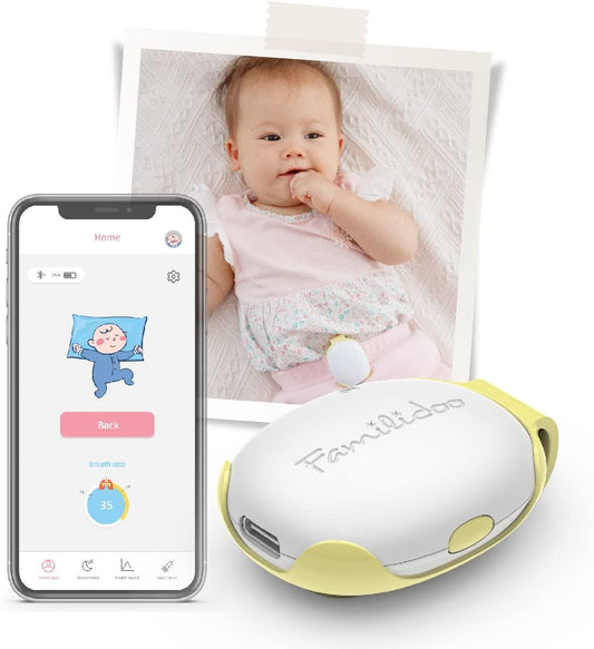 FAMILIDOO Smart Baby Monitor - Abdominal Movement Alert