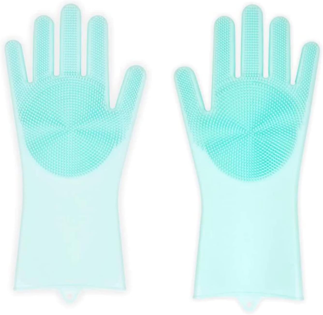 ALAZCO BPA-Free Silicone Scrubbing Gloves - Heat Resistant