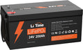 LiTime 24V 200Ah LiFePO4 Battery - Long-Life 5120Wh Backup