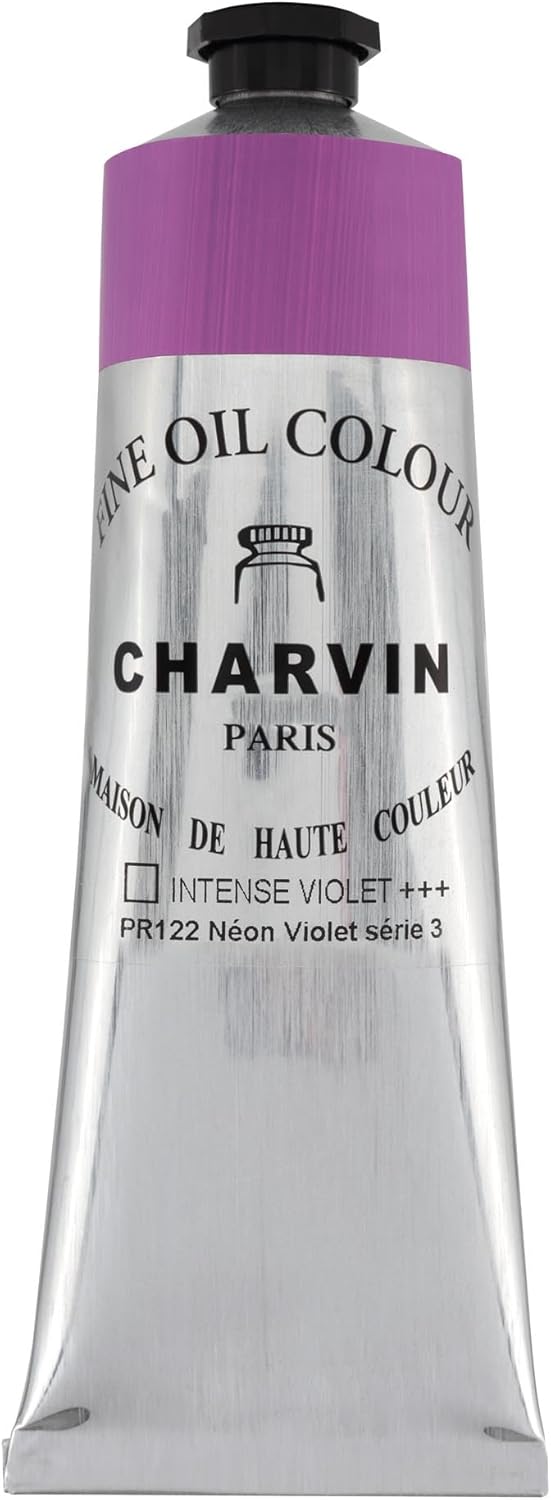 Charvin Professional Artist Quality Oil Paints for Intense Violet