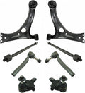 TRQ Front Steering & Suspension Kit Compatible with 2004-2009 Toyota
