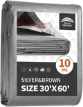 RAINDEWAY Heavy Duty Waterproof Tarp 30x60 Feet for All Uses