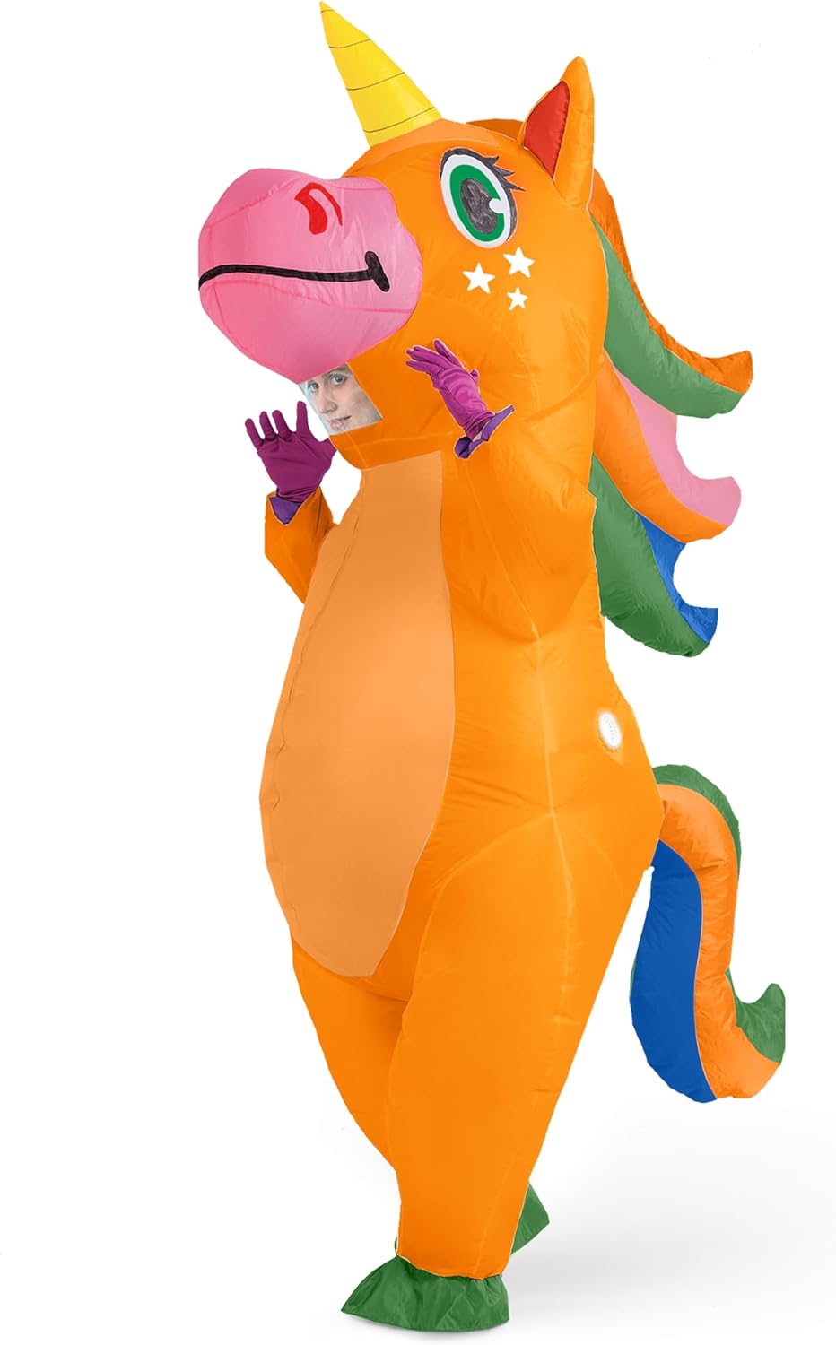 Inflatable Unicorn Costume for Adults - Perfect for Halloween Fun