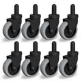 AAGUT Mop Bucket Replacement Casters 3in Set of 8 for Easy Use