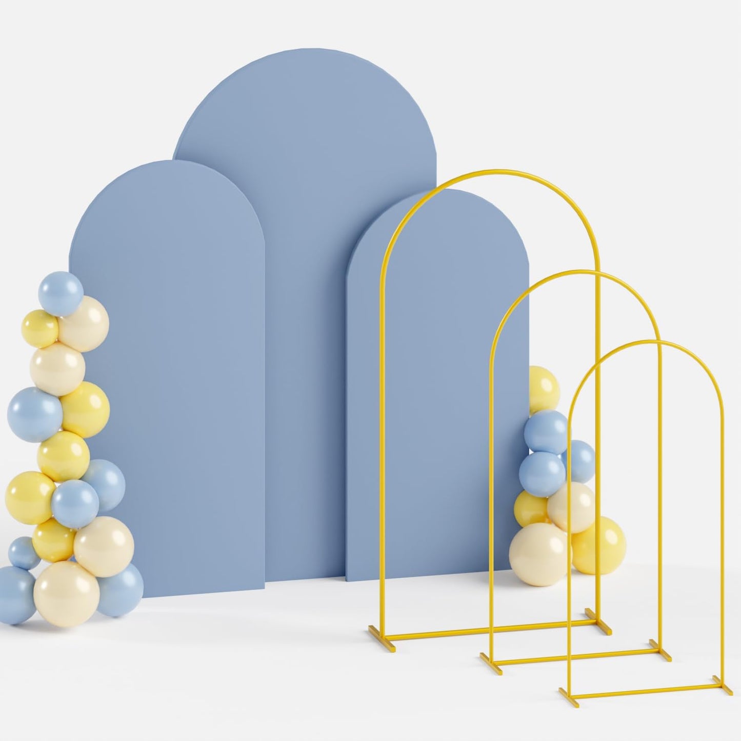 Arch Backdrop Stand and Cover Set for Elegant Event Decor