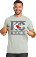 Zubaz NFL Men's Team Graphic T-Shirt - Bold Goal Line Style favorite